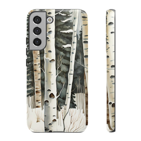 Winter Aspen Trunks - Impact Resistant Phone Case